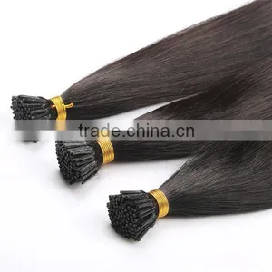 Hot Sale!Top Quality I/U/V/Flat Tip Hair Extension,Wholesale 100% Unprocessed Brazilain Hair thumbnail-1
