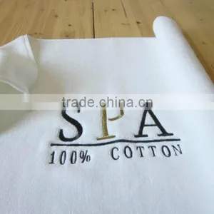 SPA White Cotton 50x80cm Terry Towel Bath Mat thumbnail-2