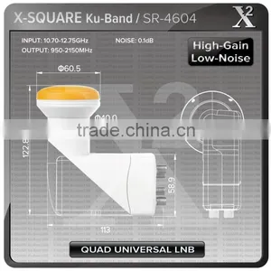 Universal Quad ku Band High Gain Lnb thumbnail-2