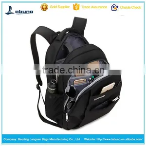 Factory Design and Produce Stylish Waterproof Nylon Laptop Backpack thumbnail-5
