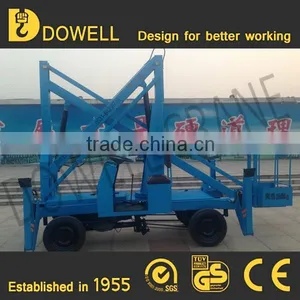 Articulated Towable Boom Lift 6-17m Cherry Picker Man Lift for Sale thumbnail-4