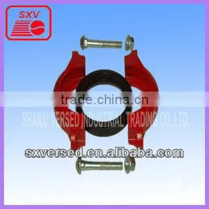 Galvanized Pvc Pipe Fitting Accessories-- Repair Pipe Clamp thumbnail-1