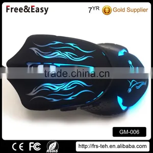The Beautifull 6 Buttons USB Gaming Mouse With Glittery LED thumbnail-5
