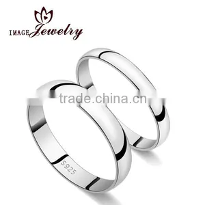 Top Quality High Polished CZ Solitaire Wedding Ring Set thumbnail-1