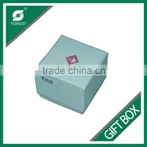 TWO PIECES HIGH QUALITY CHIPBOARD GIFT PACKING FOR RING WITH CUSTOM LOGO thumbnail-6