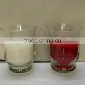 Glass Candle for Home Decoration / With Difference Scents Outdoor Candle Hurricane Candle thumbnail-1