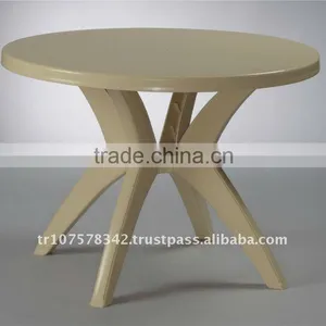 Plastic Study Folding Table thumbnail-1