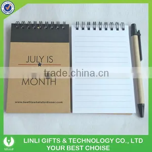 2016 Fashion Mini Recycle Notebook With Ball Pen thumbnail-5
