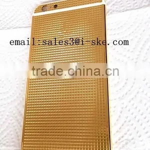 For IPhone 6 6 Plus Luxury 24ct Gold Electroplating Housing Cover(Limited Edition) thumbnail-2