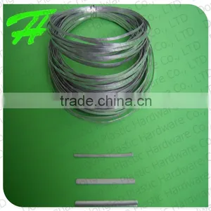 Exposed Aluminum/metal Nose Clip/piece 90*5.0*0.6mm for Folding Mask thumbnail-4