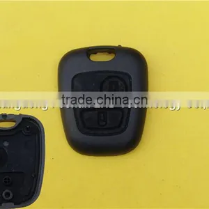Simplex Type 2-Button Remote Key Housing Case Cover Blank Button For Peugeot 107 207 307 407 106 206 306 406 thumbnail-1