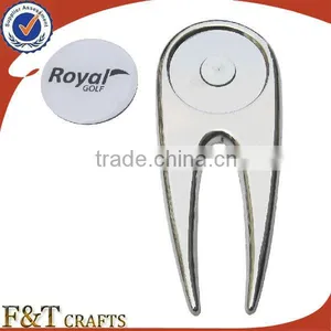 Bulk Bent Custom Shape Metal Vintage Golf Ball Holder With Clip thumbnail-6