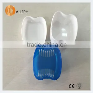 Dental Denture Case Box Container Orthodontic Retainer Mouth Tray thumbnail-1