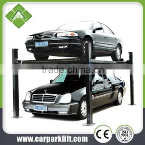 One Cylinder Hydraulic Lift Type and CE Certification Four Post Car Lift thumbnail-4