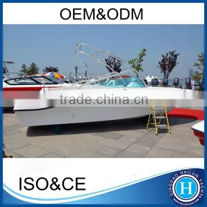 High Quality Fishing Trawler Panga Fiberglass Boat Made in China thumbnail-5