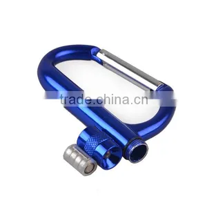 Promotional Big Aluminum Carabiner With LED Light Quality Choice thumbnail-3
