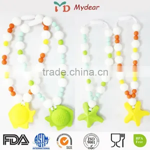Good Infants Teething Jewelry Pendant and Necklace Bpa Free Teether thumbnail-3