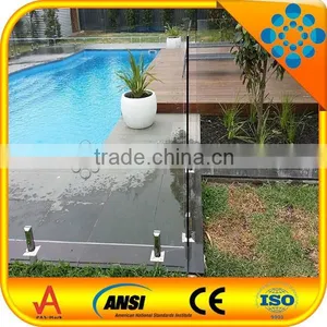1200mmx1200mm Clear Tempered Glass Pool Fence Panels thumbnail-2