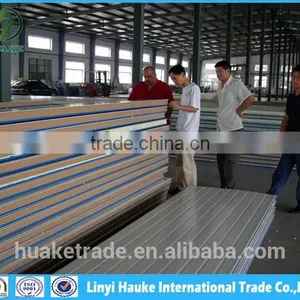 Frp and Polyurethane Foam Sandwich Panels , Second Hand Cold Room Panels , pu Panel for Coolroom Quality Choice thumbnail-1