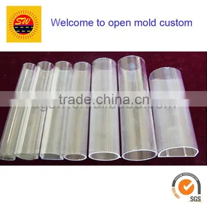 OEM Transparent PVC/PC Extrusion Lampshade for LED thumbnail-6