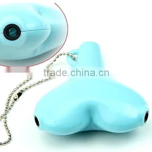3.5mm Stereo Audio Headset Heart Shape Headphone Splitter Connector Adapter thumbnail-3