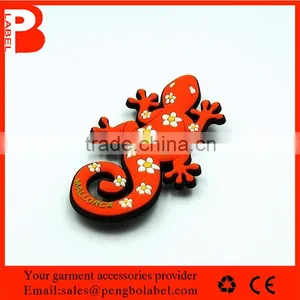 Cute Personalized Embossing 3D PVC Rubber Patches for Kid Toys Gifts thumbnail-1