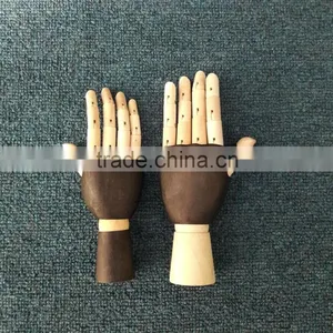 Wonderful Black Wooden Hand Wood Hand Wood Display Props Drawing Hand thumbnail-3