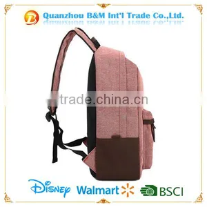 Canvas Daily Backpack Bags for Girls thumbnail-3