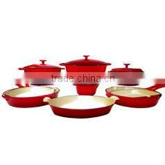 Enamel Cookware Cast Iron Sets thumbnail-1