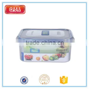 Rectangle Transparent Plastic Food Storage Container Set thumbnail-3