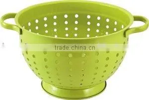 Metal Fruit Basket Green thumbnail-1