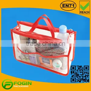 on Sale Fashion Pvc Transparent Cosmetic Pouch thumbnail-5