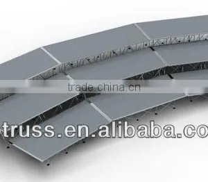 2015 RP Supplies Folding Aluminum Portabele dj Stage Smart Stage for Events thumbnail-1