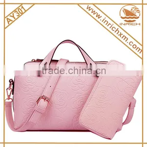 2 PCS! Cute Popular Shoulder Hand Tote Lady Woman Girls Bag Set thumbnail-2