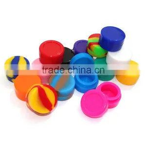 32*18mm 5ml Silicone Container,Food Grade Non-stick Customized Silicone Jars Dab Wax Container thumbnail-1
