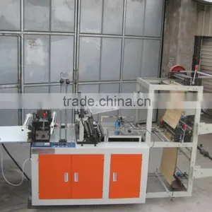 HQ-450x2 Full Automatic Double Lines Plastic T-shirt Bag Making Machine: thumbnail-4