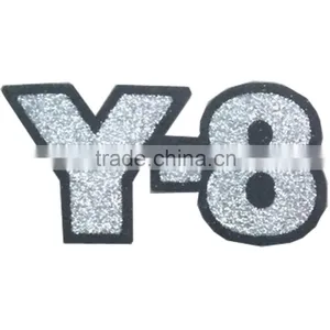 Factory Direct Flock With Glitter Jersey Numbers and Letters Numbers for Soccer Jersey thumbnail-1