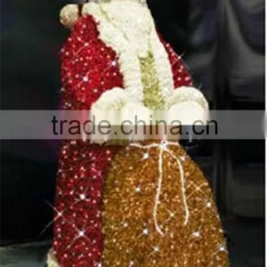 Holiday Time Fat Christmas Santa Smart Christmas Moving Santa With CE RoSH Outdoor Christmas Santa thumbnail-4