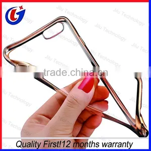 2016 New Colorful Transparent Tpu Case Bumper for Iphone 6 Case Back Cover thumbnail-1