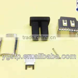 SFP+ Transceiver Housing In Fiber Optic Equipment For Cable Connector. thumbnail-3