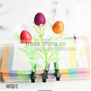 Fashion Jewelry Novelty Flower Fruit Cherry Hair Clips for Antenna Grass Hair Clip Design thumbnail-2