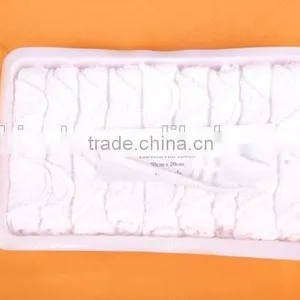 OEM High Quality Disposable Airline Towels Cotton Towel Tray Airline Hot Towels thumbnail-1