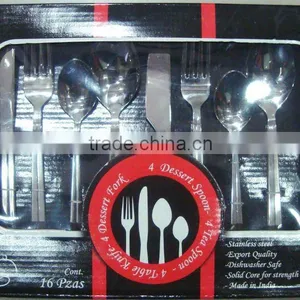 16 Pcs Cutlery Set With Stainless Steel thumbnail-1