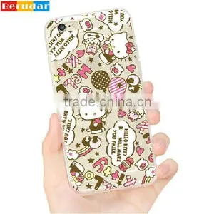 New Hello Kitty Tpu Rubber Case for Iphone 6 Plus thumbnail-3