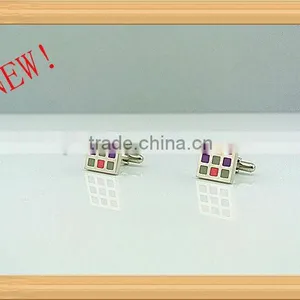 2013 Wholesale Hot Selling Cufflinks Blanks Colorful Clothing Accessories thumbnail-1