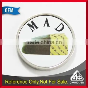 China Supplier Cheap Custom Logo Soft Cloisonne Silver Trolley Coin Euro thumbnail-5
