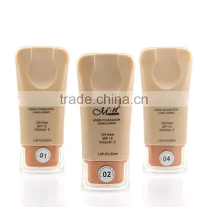 Menow Foundation 30ML SPF 15 With VE Natural Smooth Face Makeup BB Cream Waterproof Concealer Base Makeup thumbnail-5