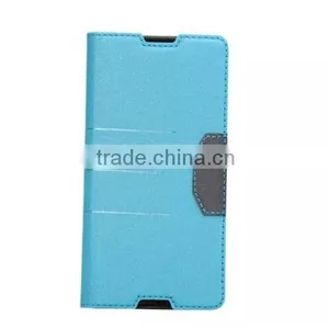 Matt Stand PU Leather Wallet Case Cover For Sony Xperia Z4 thumbnail-4