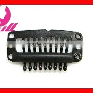 Wholesale Hair Clips Hair Extension Snap Clips Black Clips thumbnail-1