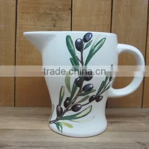 New Olive Ceramic Water Pot/ceramic Jug thumbnail-1